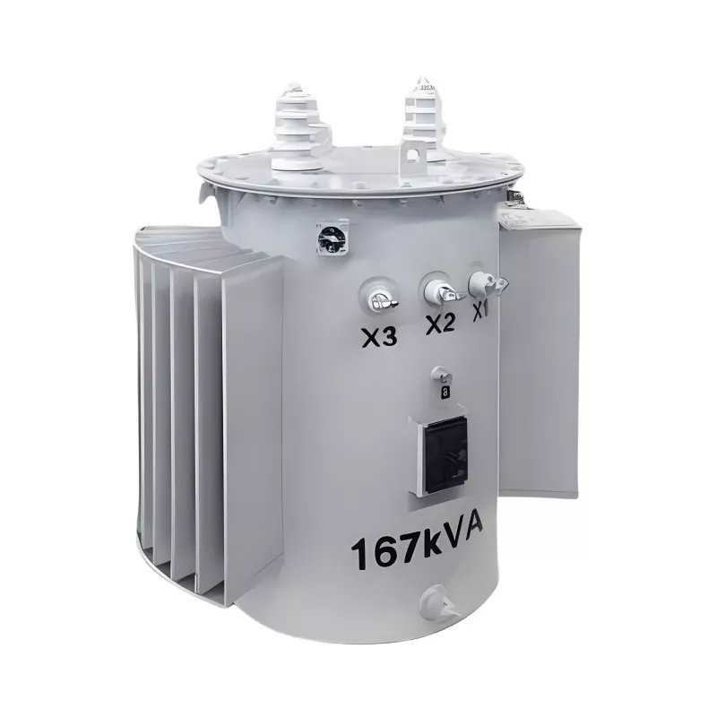Como um transformador montado em poste de 167KVA pode melhorar a eficiência e a confiabilidade da distribuição de energia?